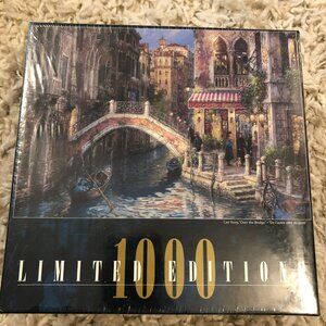 Rose Art Limited Edition 2002 Cao Young Over the Bridge 1000 Pcs Jigsaw Puzzle N